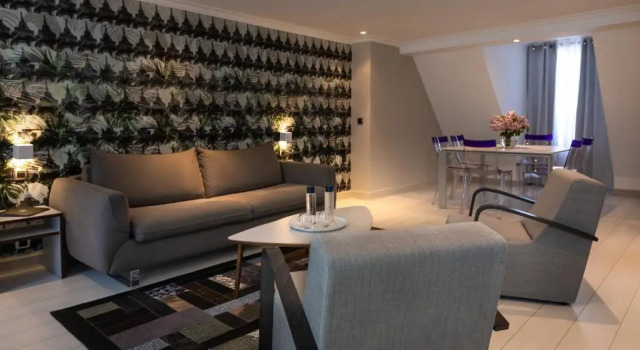 Номер Standard Дуплекс с 3 комнатами Résidence & Spa Le Prince Régent