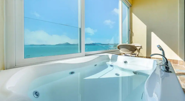 Номер Standard c 1 комнатой с видом на океан Yeosu Stay Raonpine Spa Pension