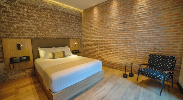 Двухместный номер Superior с видом на внутренний двор HOTEL CASA ARANZAZU SAN LUIS POTOSI