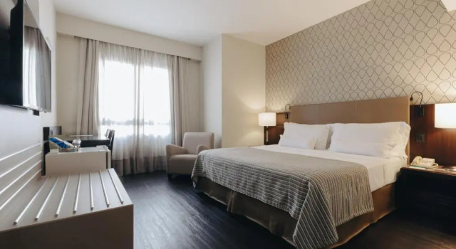 Двухместный номер Deluxe Bourbon Hotel & Suites Curitiba