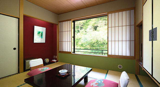 Tsuetate Keiryu no Yado Daishizen, Book Pension SPA-hoteller i Minamioguni, SPA