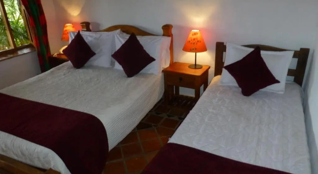 Номер Standard с красивым видом из окна Hotel Spa Casa de Adobe Villa de Leyva