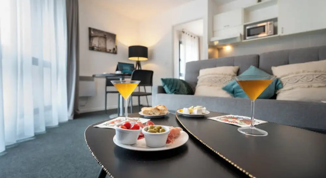 Апартаменты Standard c 1 комнатой Nemea Appart Hotel Home Suite Nancy Centre