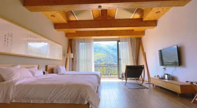 Люкс Deluxe Tonglu Duyouchu Wenquan Homestay (OMG Heartbeat Paradise)