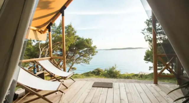 Номер Standard с видом на море O-Tents by Obonjan Island Resort