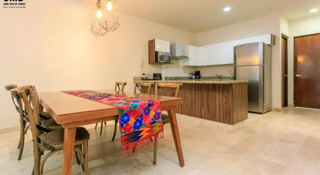 Swim Up Apartment P003, Rezervasyon Daire Tulum havuzlu oteller, Yüzme Havuzu