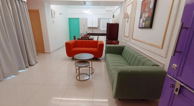 Most convenient 2 BR apartment in central Anjuna