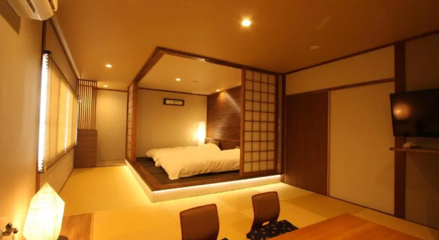 Люкс Deluxe Nozawa Onsen Azegamikan