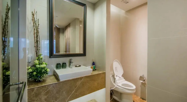 Номер Deluxe с 2 комнатами с балконом Qiss Residence by Bliston
