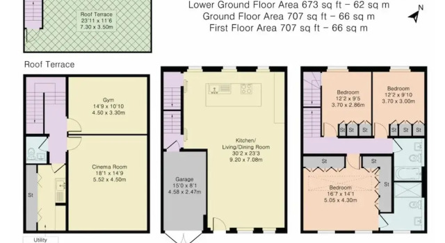 Коттедж Paddington Luxury 3-bed Mews Private Cinema Gym