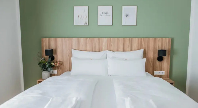 Четырёхместный номер Comfort с видом на сад Gästehaus Meiwes
