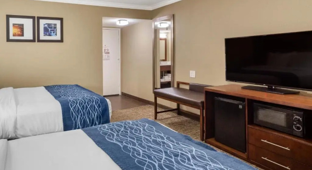 Четырёхместный номер Deluxe Comfort Inn Sunnyvale - Silicon Valley