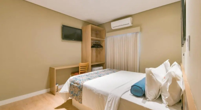Двухместный номер Deluxe Araçatuba Plaza Hotel