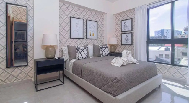 1BR in District Apt @Downtown W/ Pool+Gym+Terrace