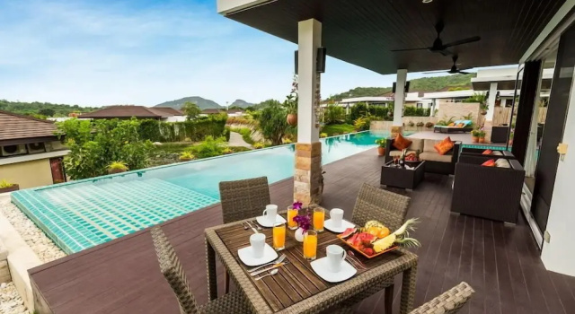 Вилла Resort Pool Villa With 5 Bedrooms TS1