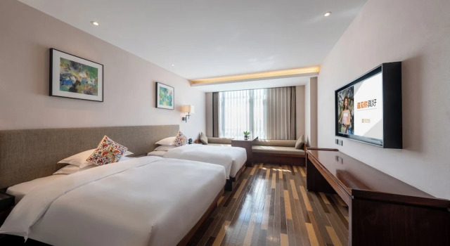 Четырёхместный семейный номер Standard SSAW Boutique Hotel TianSheng QiDong