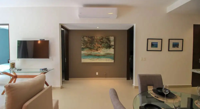 Apartment w Golf Course view by OlaHola, Забронировать Апартаменты/квартира Акумаль Ривьера-Майя