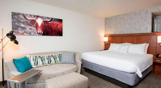 Номер Standard Courtyard by Marriott San Antonio North Stone Oak At Legacy