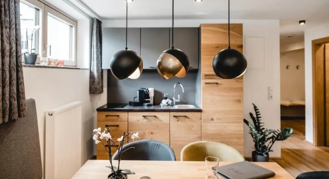 Апартаменты с видом на сад Cabin8 Alpine Flair Apartments