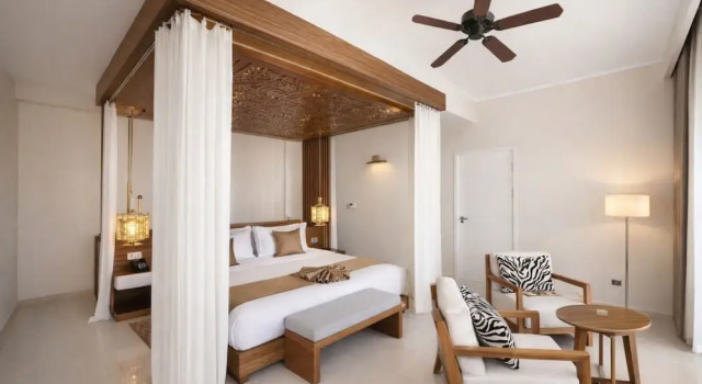 Люкс с видом на океан Diamonds Bijoux Beach Resort Zanzibar
