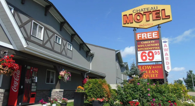 Chateau Motel, Boek Motel Hotels in Edmonton met ontbijt, Ontbijt