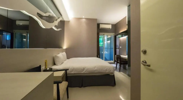 Двухместный номер Standard с красивым видом из окна 寓旅宿 Apato Cityhome