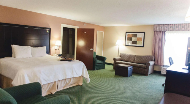 Двухместная студия Hampton Inn Bloomington West