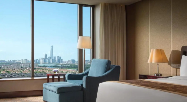 Двухместный номер Deluxe Executive с видом на поле для гольфа Kempinski Hotel Suzhou