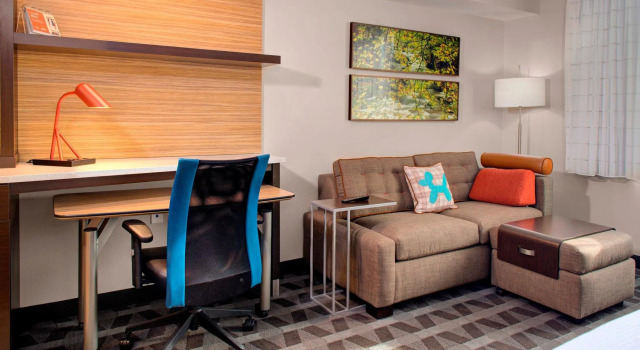Двухместная студия TownePlace Suites by Marriott Parkersburg