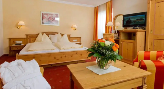 Двухместный номер Comfort с балконом Hotel Taxerhof