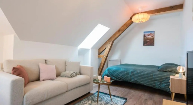 Студия Appartements centre-ville - Wifi - Cuisine tout équipée - Lave-linge