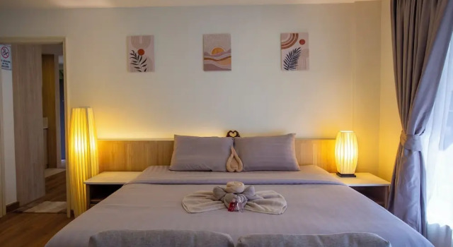 Номер Standard 1BR Walk to Lamai Beach Sauna & Gym C264
