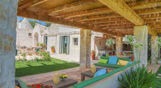 Коттедж TD Trulli della Magnolia Trulli w Amazing Garden