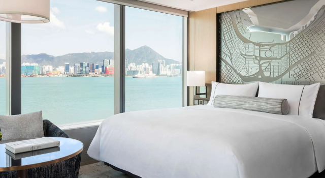 Двухместный номер Victoria Harbour Lounge Access с видом на гавань Hyatt Centric Victoria Harbour