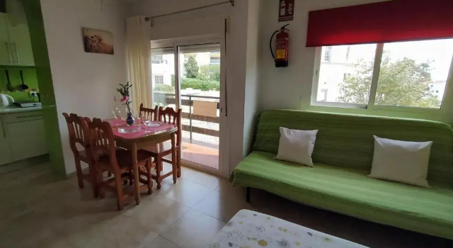 Апартаменты c 1 комнатой Vive Benalmádena Apartamento las Naciones, 200 Metros a la Playa