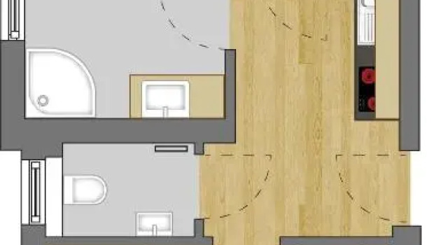 Апартаменты Цокольный этаж Apartment Kristall