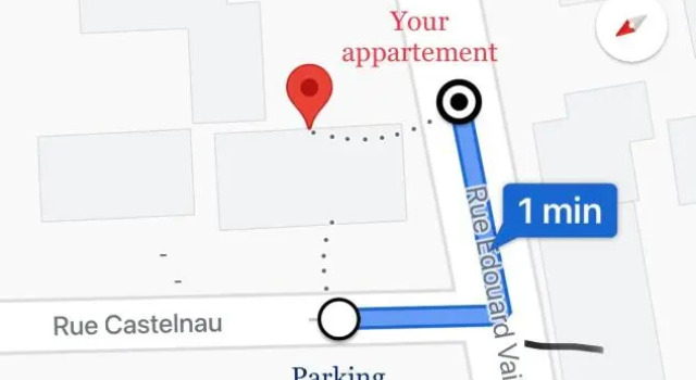 Апартаменты Appartement cosy avec parking et terrasse