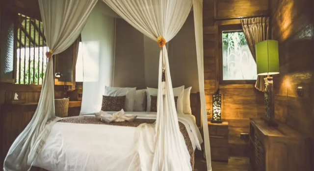 Бунгало Deluxe c 1 комнатой с красивым видом из окна Desa Saya Eco Luxury Resort & Spa