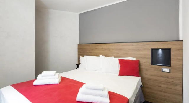 Четырёхместный номер Hotel Bella Napoli