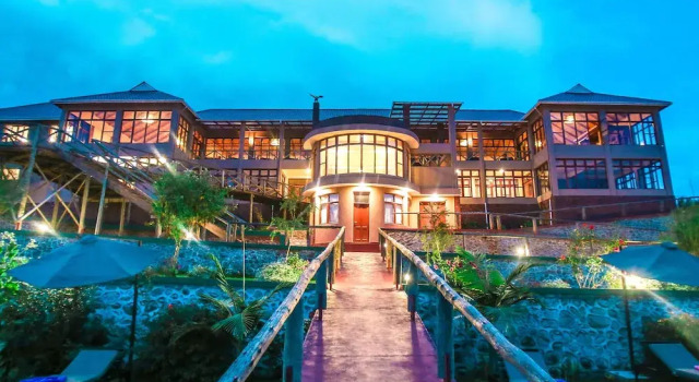 Ngorongoro Marera Mountain View Lodge, Rezervovat Hotel Arusha Tanzánie