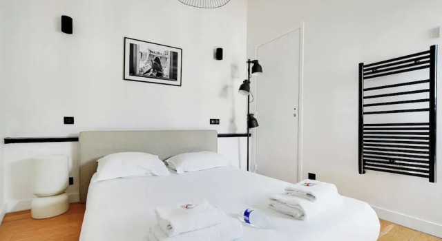 Welcoming apt With ac - 1bd/4p - le Marais, Забронировать Апарт-отель Апарт-отели Парижа, рядом с Mémorial des Martyrs de la Déportation, Апарт-отель