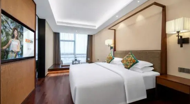 Люкс Deluxe с видом на город SSAW Boutique Hotel Swufe Chengdu