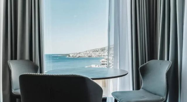 Люкс Superior с балконом и с видом на море Boe Luxury Hotel
