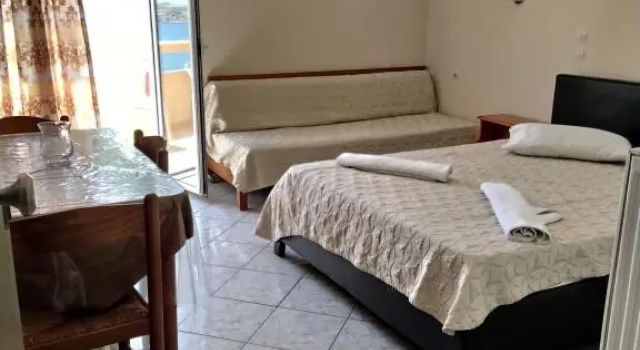 Трёхместный номер Standard с видом на море Eliza Apartments
