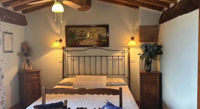 Номер Royal с балконом и с видом на горы Historic Farmhouse Casa Del Chiodo