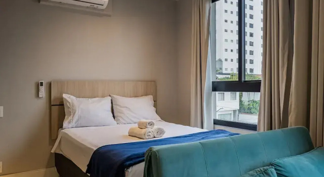Апартаменты Studios Vila Madalena com Ar condicionado | Delfhy