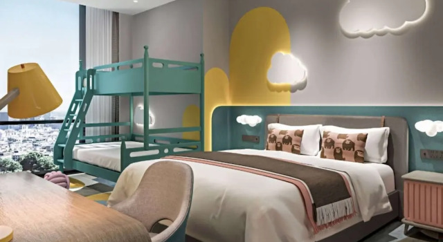 Одноместный семейный люкс Wyndham Shanxi Xiaohe Xincheng