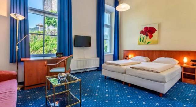 Двухместный номер Deluxe Hotel Schloss Hornberg