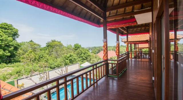 Двухместный номер Luxury с видом на море Lembongan Cempaka Villa & Restaurant by ABM