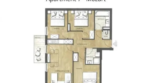 Salzburg City Appartement Messe, Rezerwuj Apartament Hotele w Salzburg z parkingiem, Parking